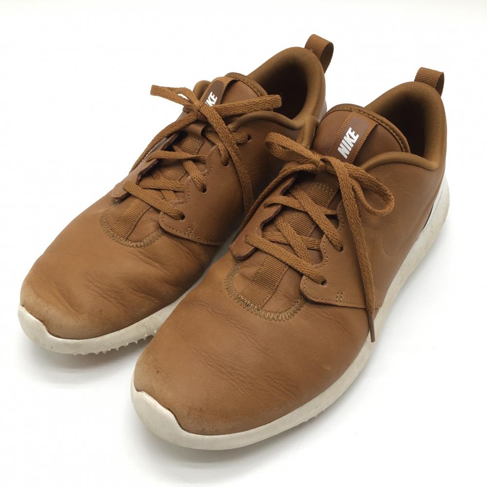 ナイキ ゴルフシューズ ブラウン スパイクレス ローシG プレミアム AA1838-200 ROSHE G PRM メンズ 26.5 ゴルフウェア NIKE