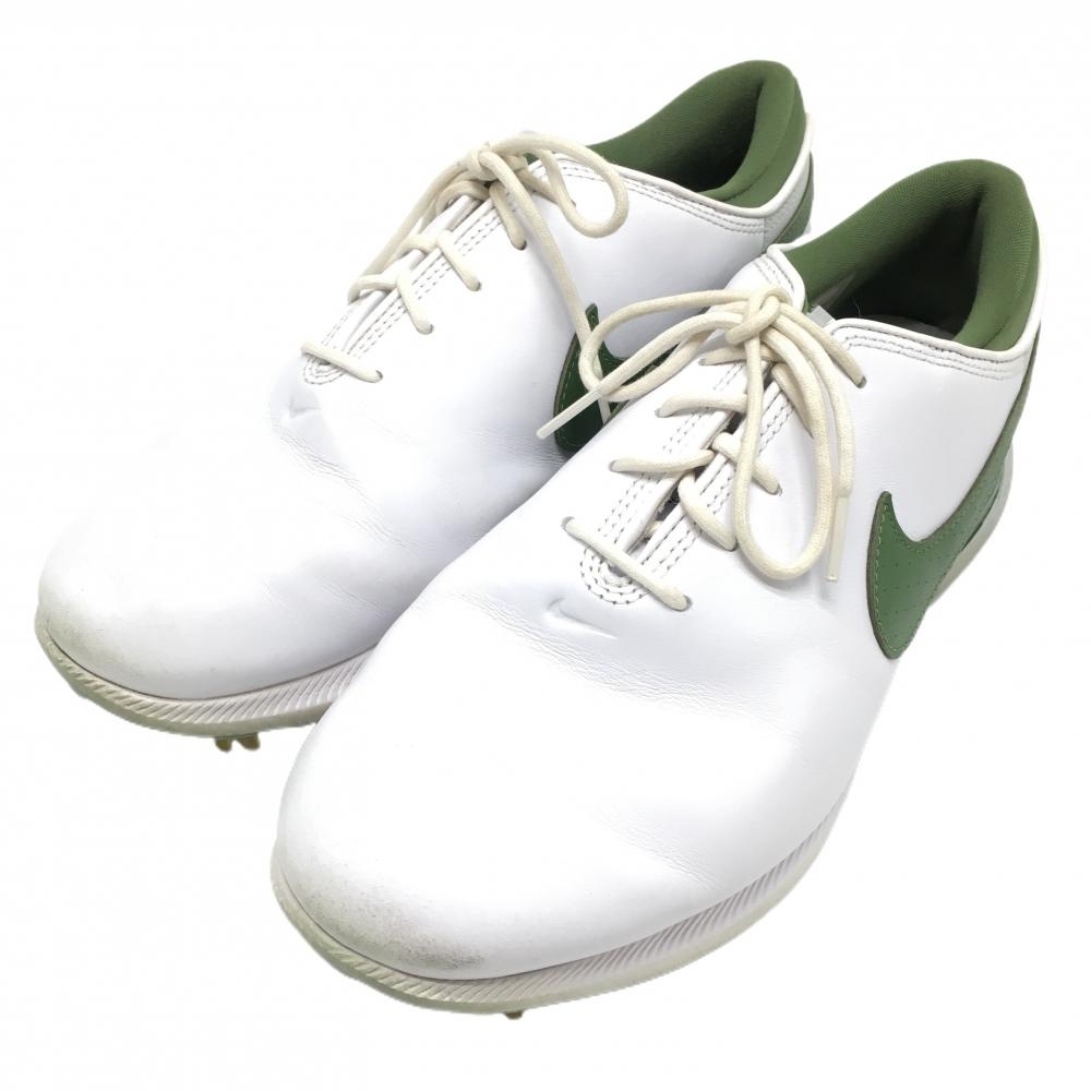 ナイキ ゴルフシューズ 白×グリーン DJ6570-102 エアズームビクトリーツアー メンズ 28 ゴルフウェア NIKE