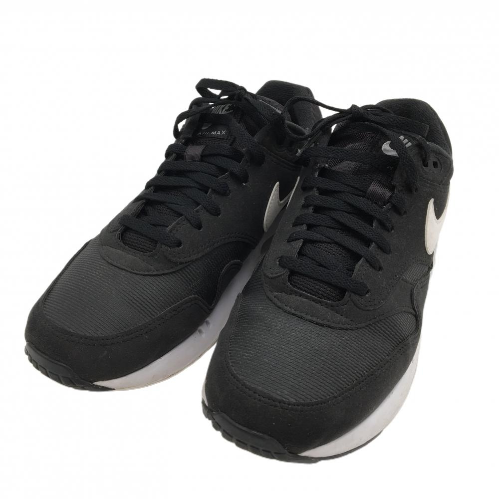 【美品】ナイキ ゴルフシューズ 黒×白 エアマックス 1 86 OG スパイクレス DV1403-010  メンズ 26.5 ゴルフウェア NIKE