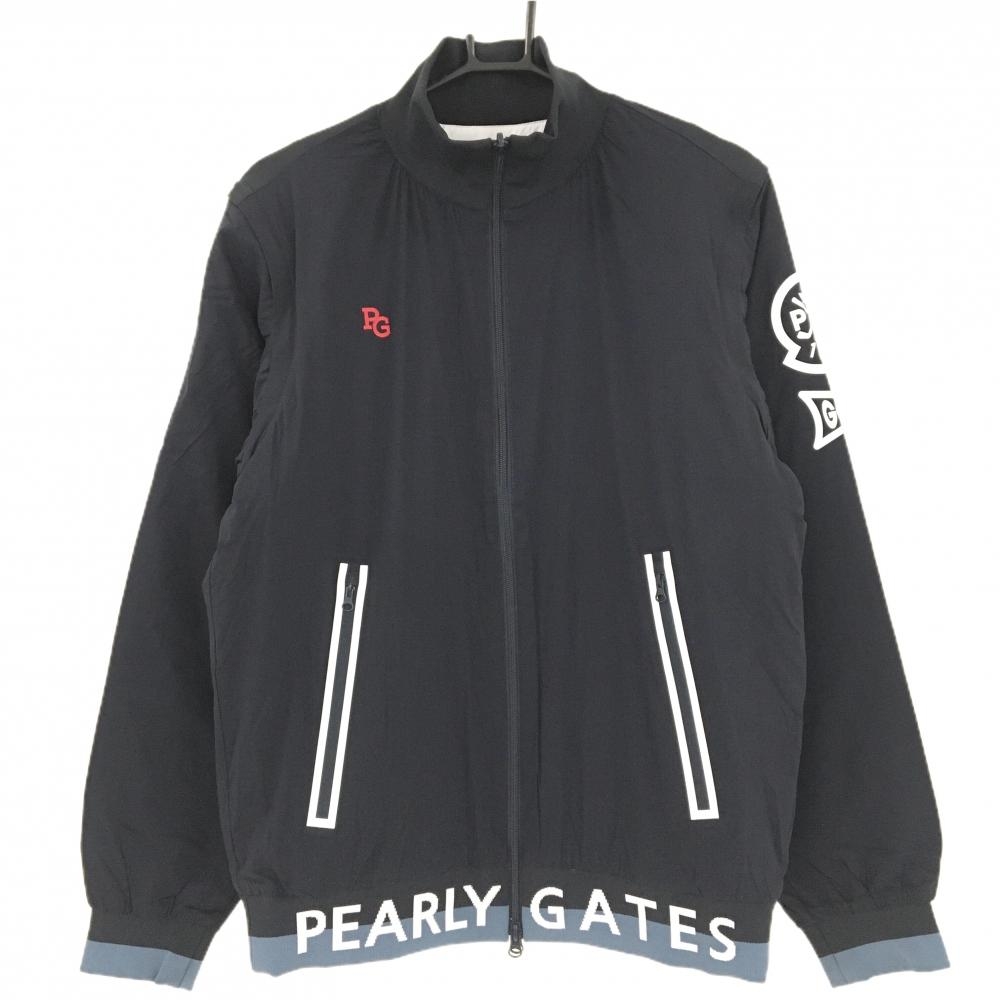 【新品】パーリーゲイツ 4WAY中綿リバーシブルジャケット ダークネイビー×白 裏キルティング  メンズ 6(XL) ゴルフウェア PEARLY GATES