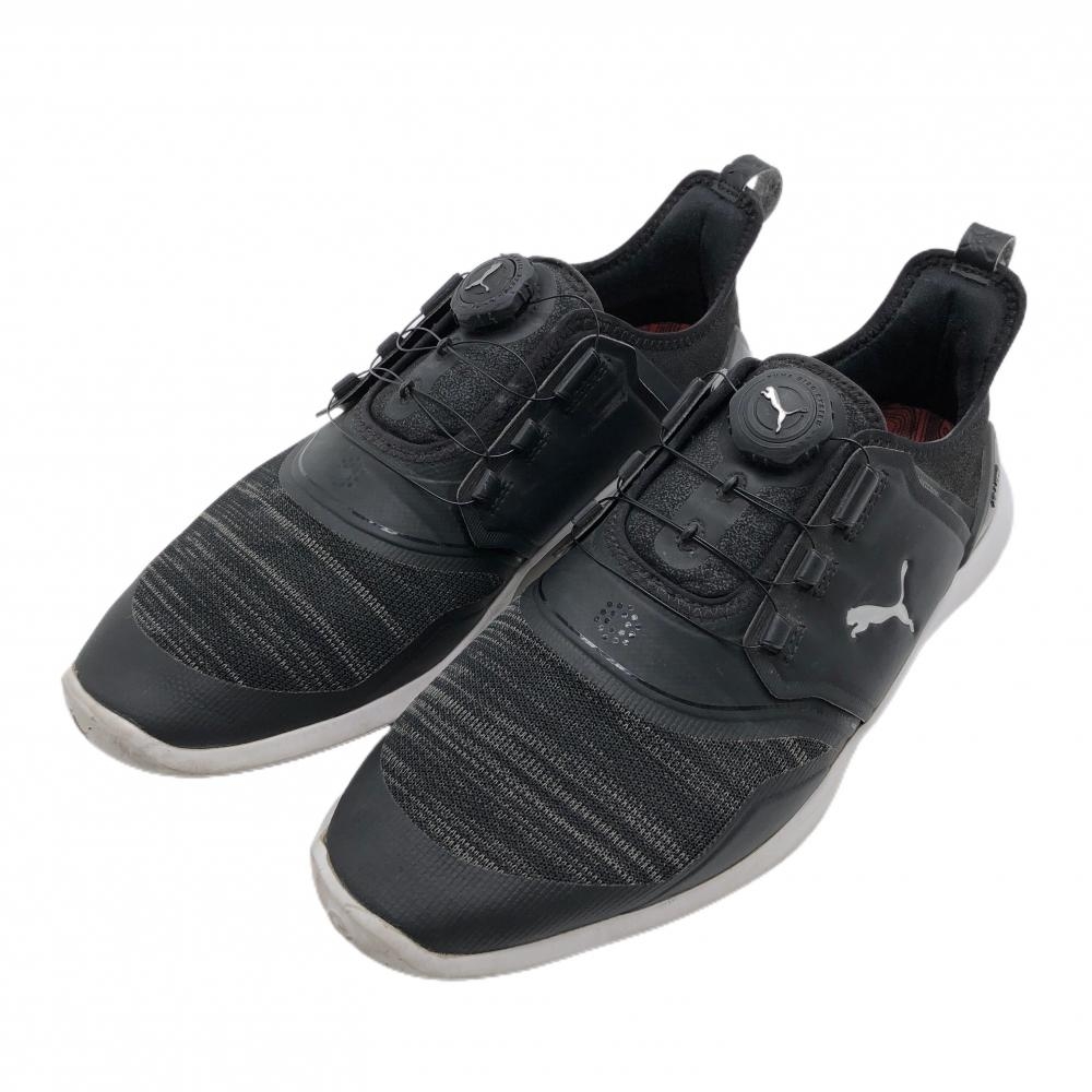 プーマ ゴルフシューズ 黒 スパイクレス イグナイトNXT BOA 192245-01 メンズ 26.5 ゴルフウェア PUMA