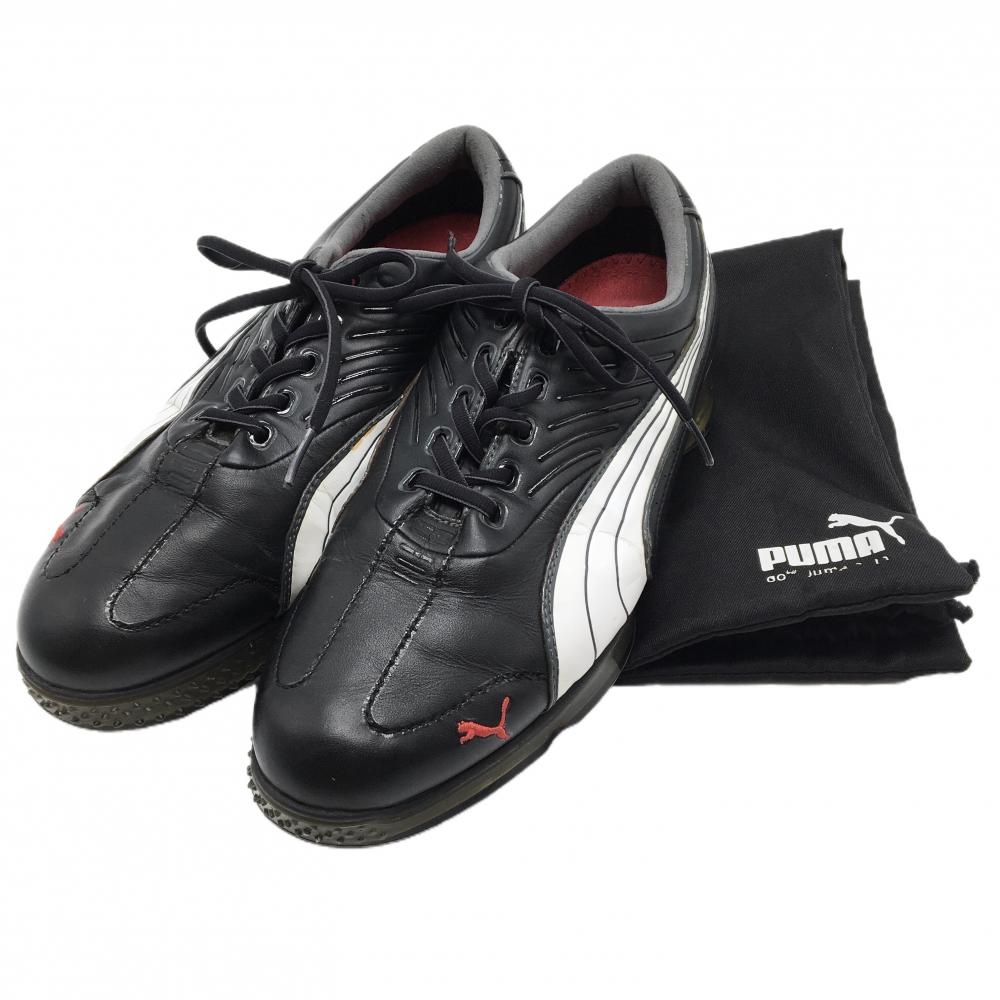 プーマ ゴルフシューズ×シューズケース 黒×白 18471502 ツアーフュージョン  メンズ 27.0 ゴルフウェア PUMA