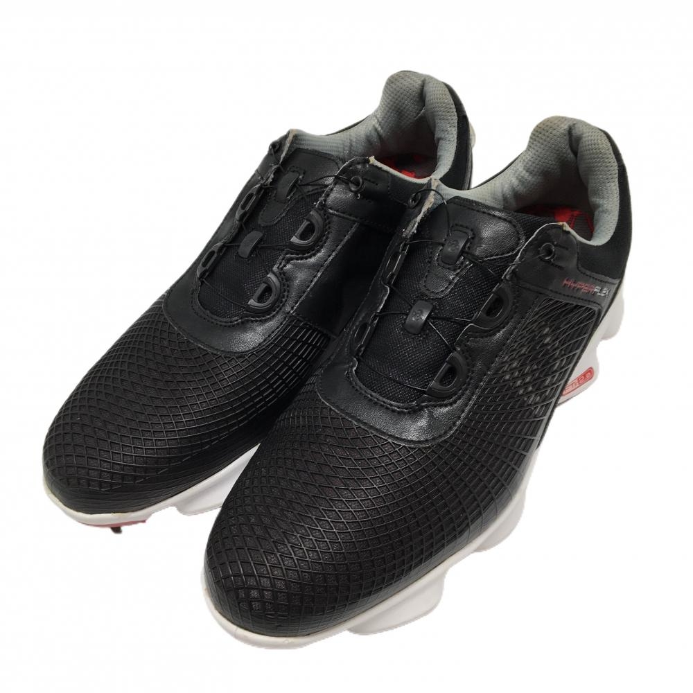 【美品】フットジョイ ゴルフシューズ 黒×レッド 51078J BOA  メンズ 26.0 ゴルフウェア FootJoy