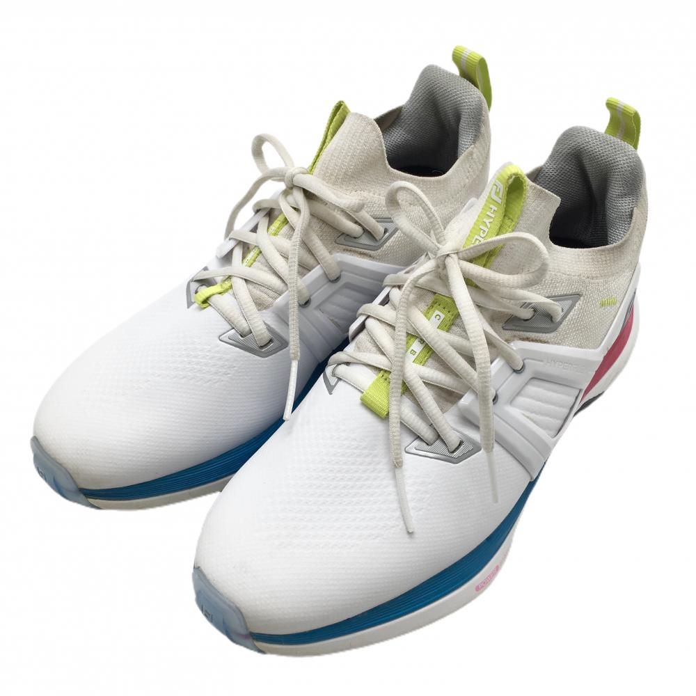 フットジョイ ゴルフシューズ 白×ブルー 51124J メンズ 25.0 ゴルフウェア FootJoy