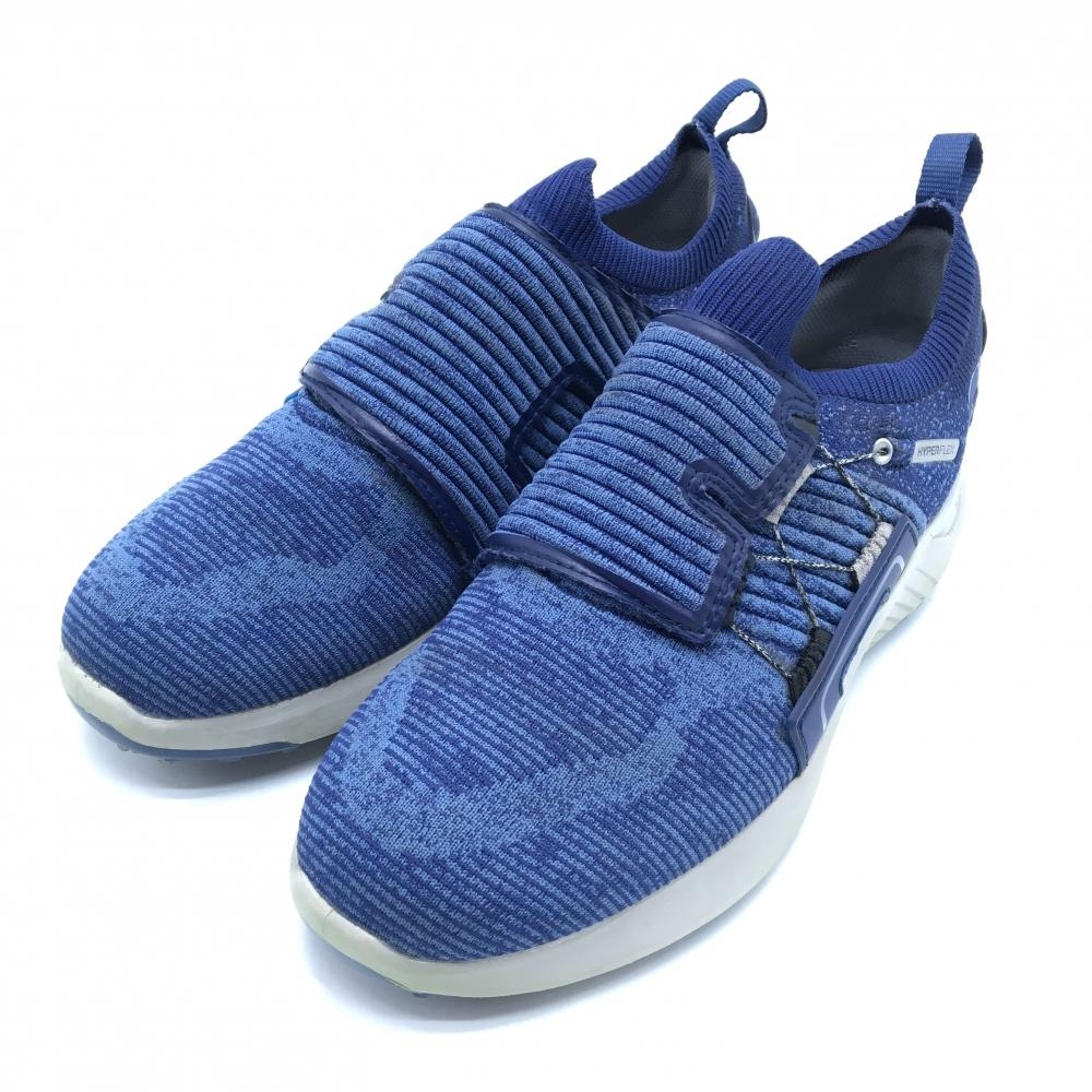 フットジョイ ゴルフシューズ 杢ブルー 51088J ダイヤル式 BOA  メンズ 25.5 ゴルフウェア FootJoy