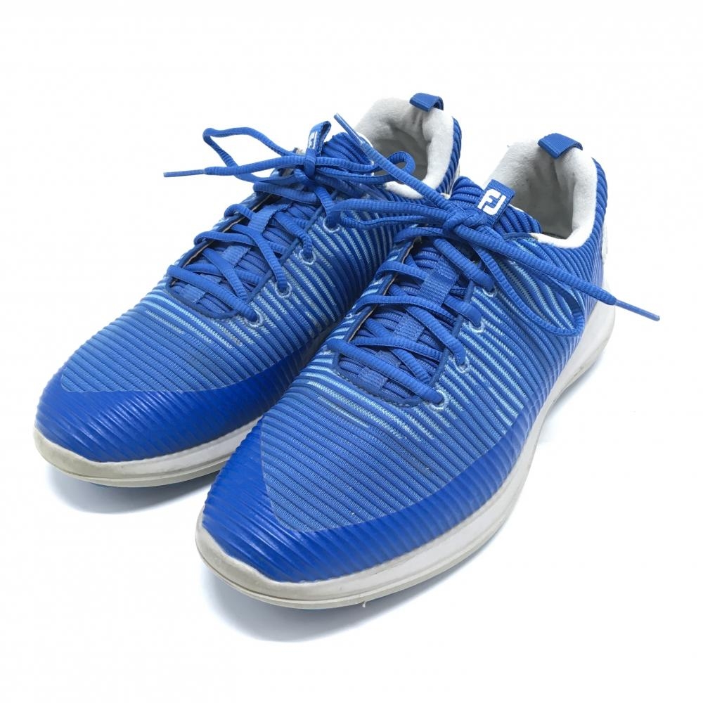 フットジョイ ゴルフシューズ ブルー 56252J FLEX XP スパイクレス メンズ 26.5 ゴルフウェア FootJoy