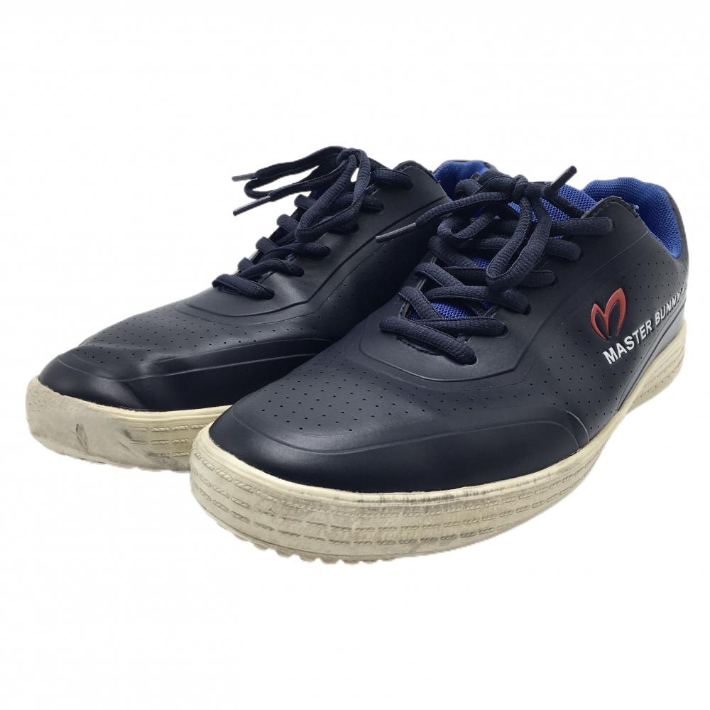 マスターバニー ゴルフシューズ ネイビー 158-9992201 スパイクレス メンズ 25.5 ゴルフウェア MASTER BUNNY EDITION