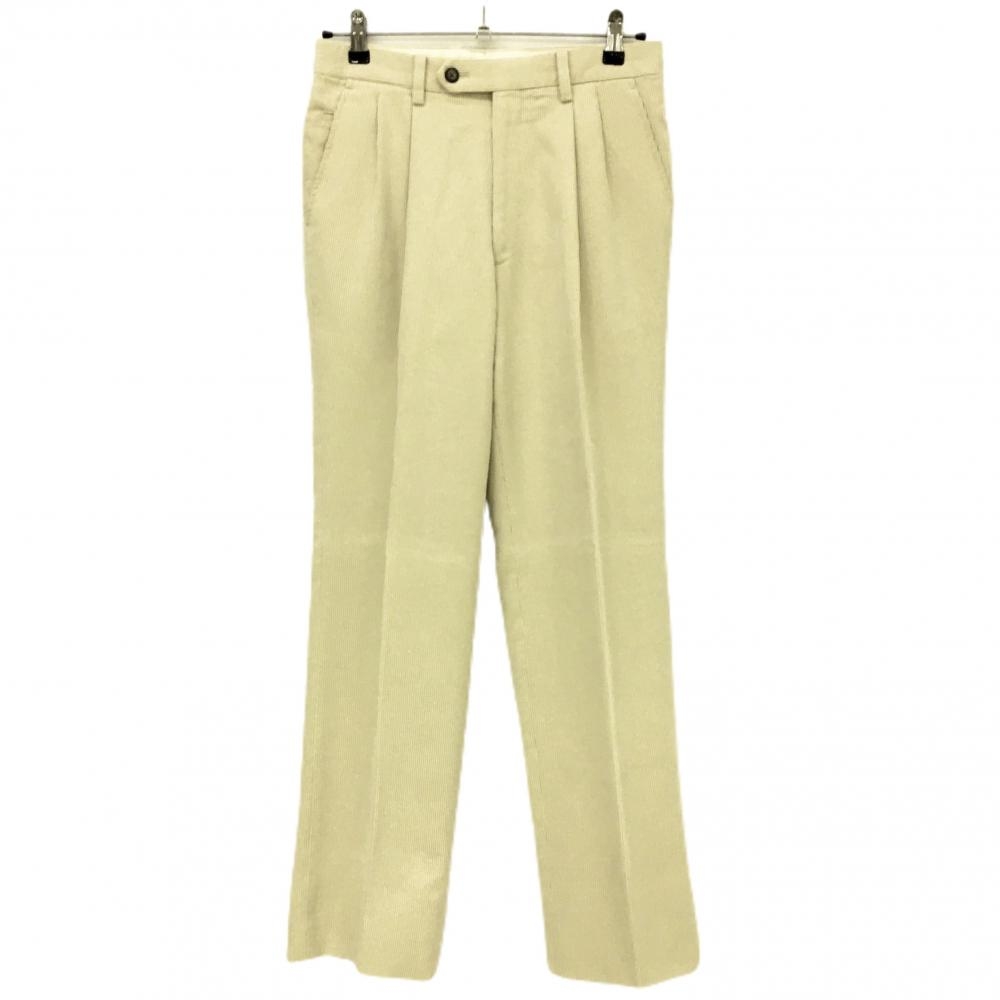 マンシングウェア コーデュロイパンツ アイボリー 表微起毛  メンズ 76 ゴルフウェア Munsingwear