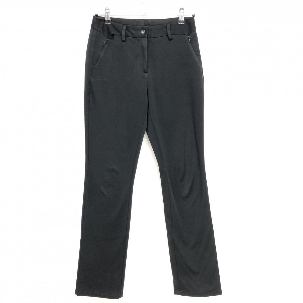 アシュワース パンツ 黒 裏微起毛  レディース 2 ゴルフウェア ASHWORTH