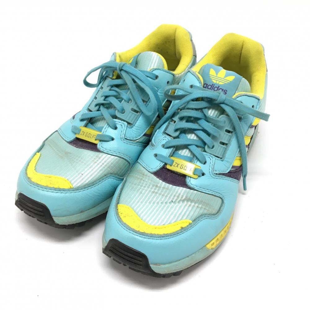 アディダス ゴルフシューズ ライトブルー HP7876 SAMBA GOLF スパイクレス サンバ レディース 23.0 ゴルフウェア adidas