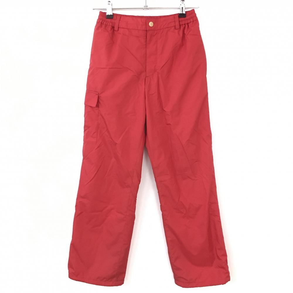 キャロウェイ パンツ レッド 裏起毛 防風 WINDSPORT レディース S ゴルフウェア Callaway