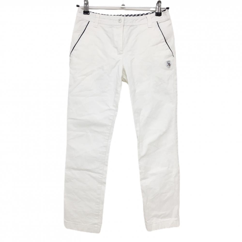 キャロウェイ パンツ 白 表微起毛 ストレッチ レディース S ゴルフウェア Callaway