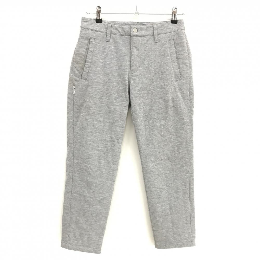 【美品】ジャックバニー 中綿パンツ 杢グレー キルティング レディース 1(M) ゴルフウェア Jack Bunny