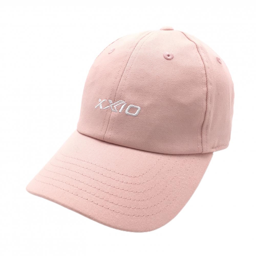 【美品】ゼクシオ キャップ ピンク ロゴ白 レディース  ゴルフウェア XXIO
