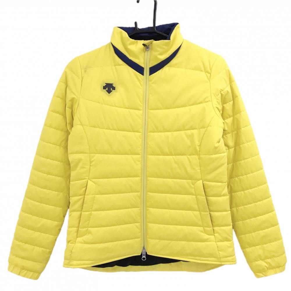 デサントゴルフ モバイルサーモ中綿ジャケット イエロー 通電確認済み 中田英寿  レディース M ゴルフウェア DESCENTE