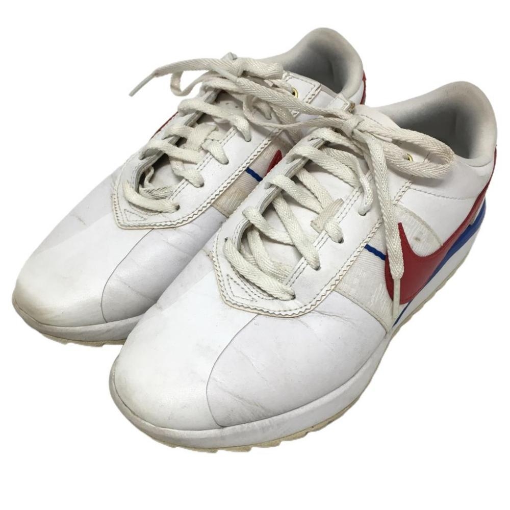 ナイキ ゴルフシューズ 白×レッド C11670-100  レディース 24 ゴルフウェア NIKE