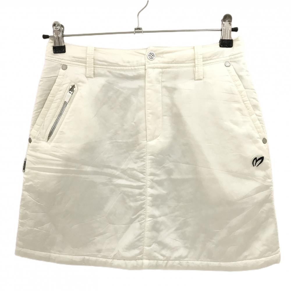 マスターバニー 中綿スカート 白 蓄熱裏地  レディース 0(S) ゴルフウェア MASTER BUNNY EDITION