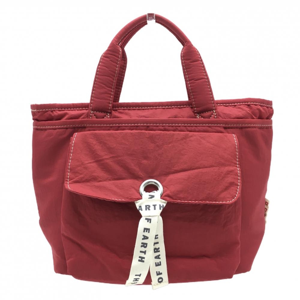 【美品】オノフ カートバッグ レッド 複数ポケット ゴルフ ONOFF