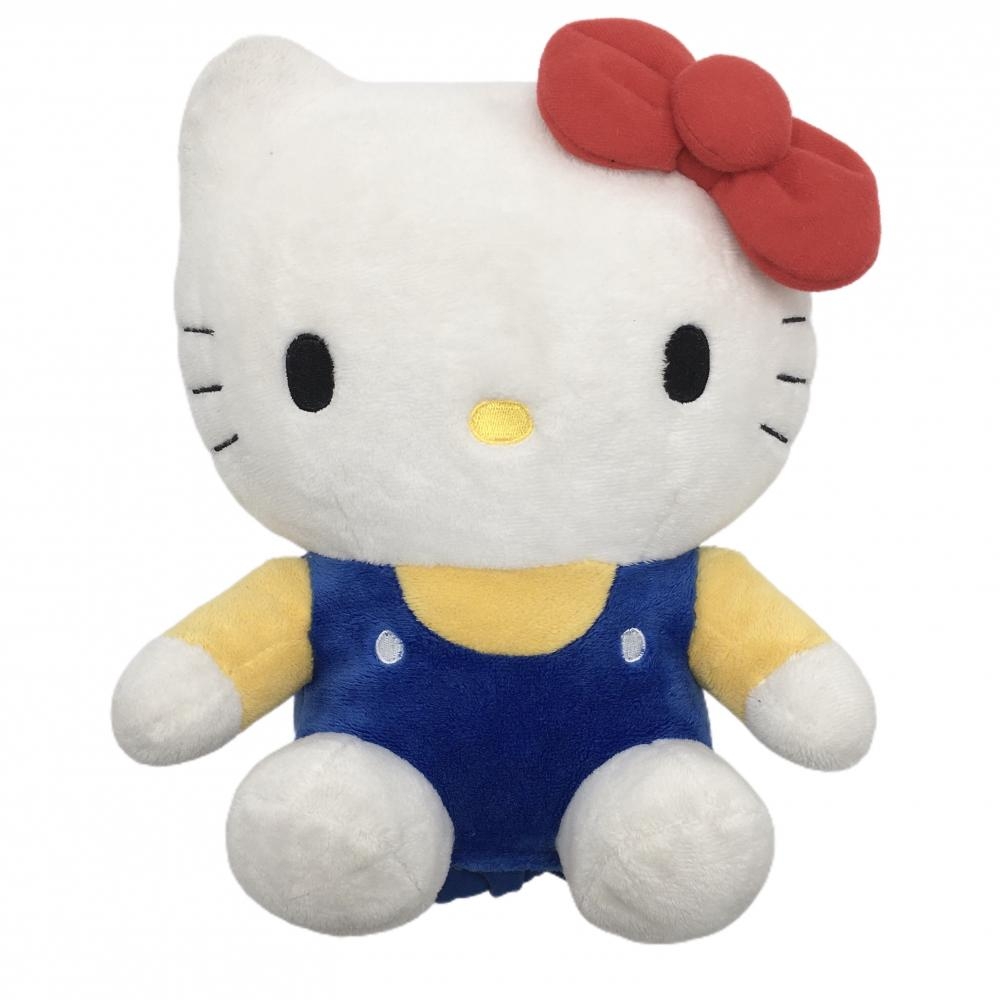 ハローキティ ヘッドカバー(FW) 白×ブルー ぬいぐるみ フェアウェイウッドゴルフ HELLOKITTY