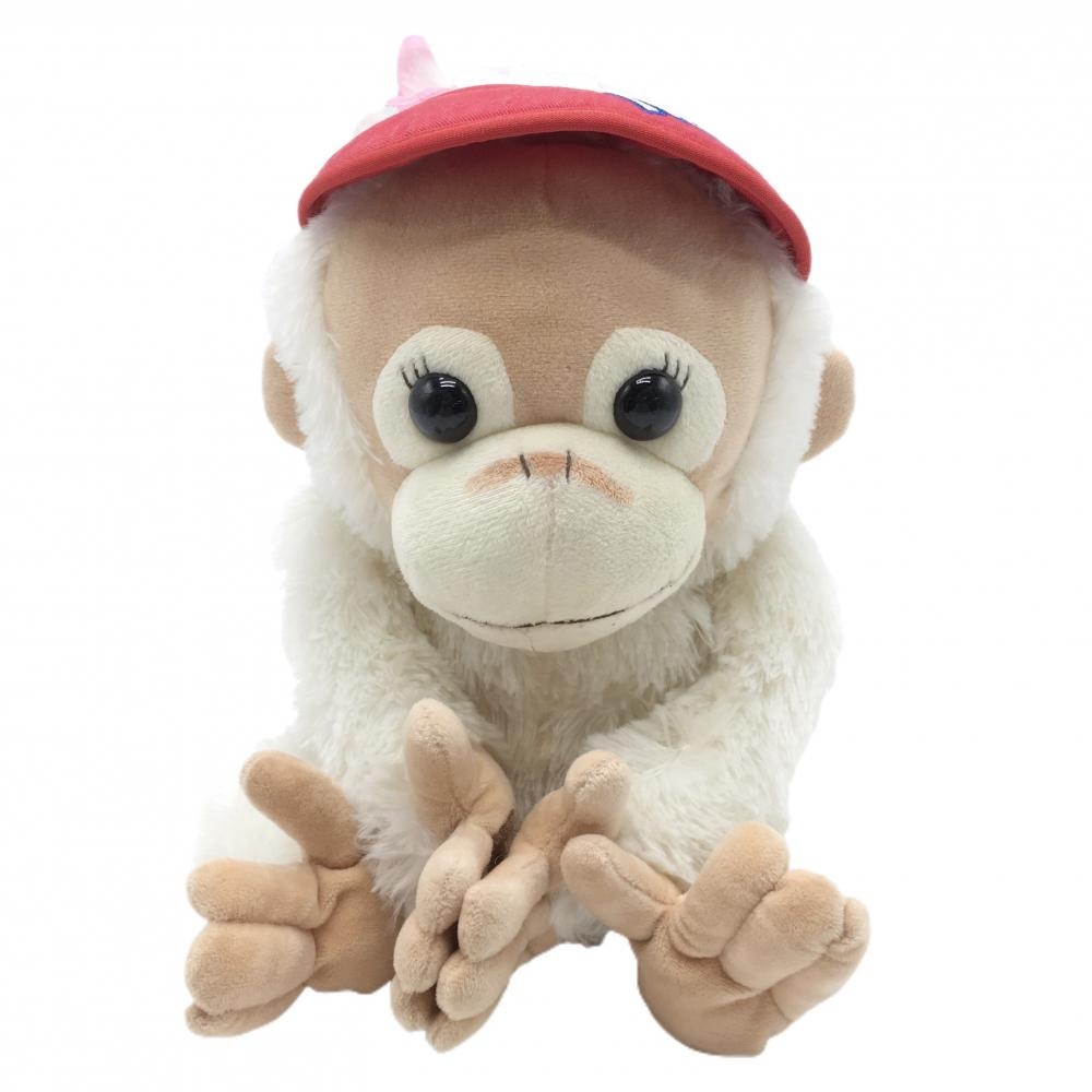【美品】ベイビーココアンドナツ ヘッドカバー(DR) 白×レッド ナツ ぬいぐるみゴルフ BABY COCO & NATSU