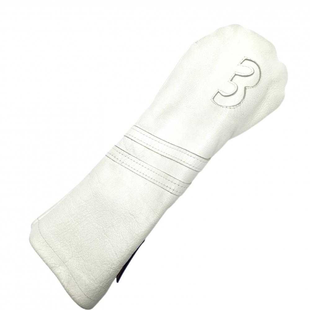 スティッチゴルフ ヘッドカバー(FW) 白系 フェアウェイウッド ゴルフ STITCH