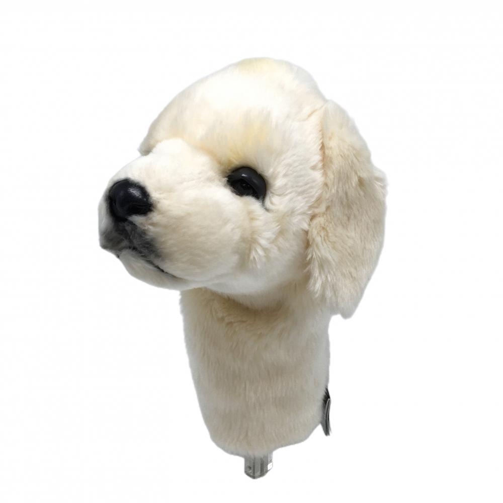 【新品】ハンサ ヘッドカバー(DR) 白 犬 マレンマ ドライバー ゴルフ HANSA