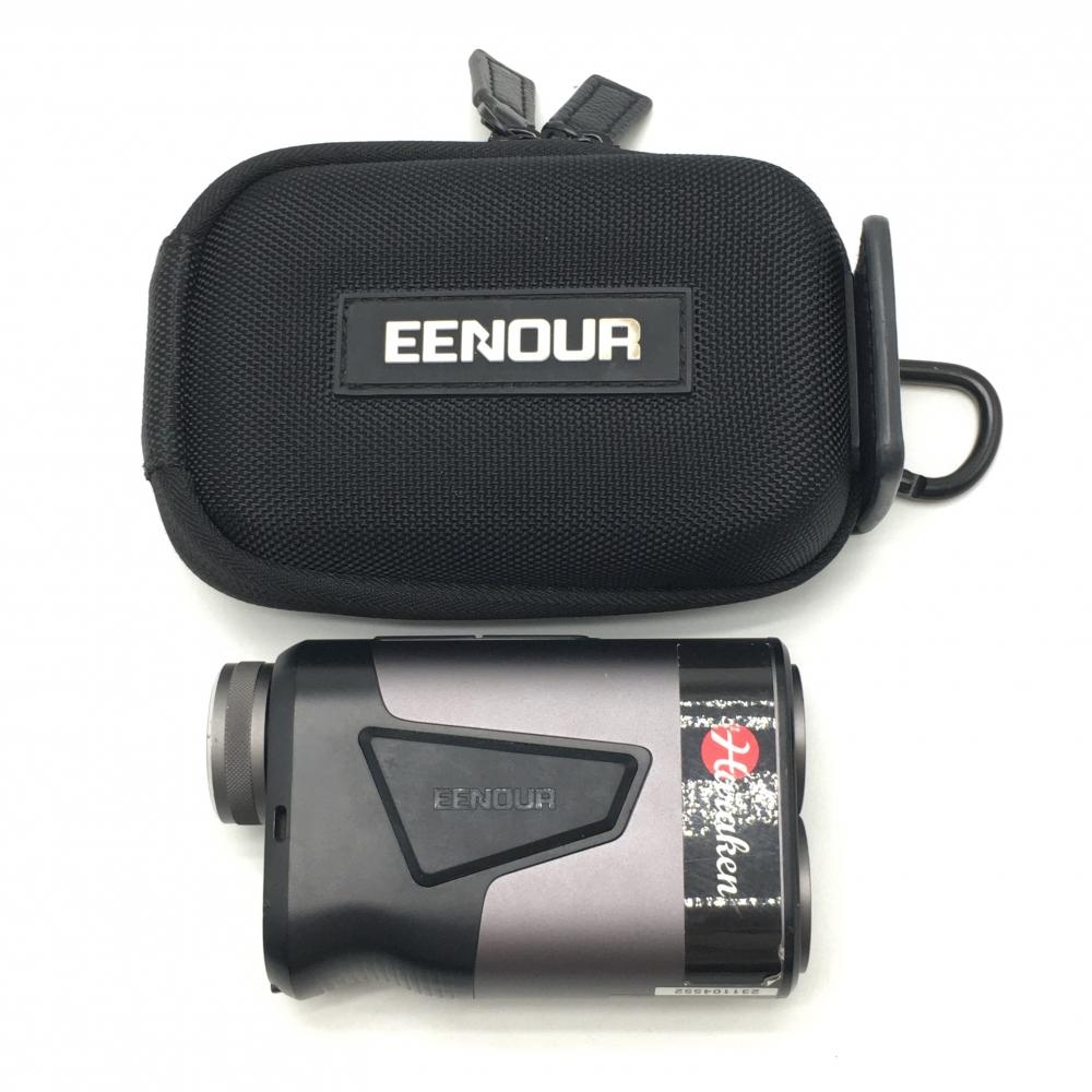 イーノウ レーザー距離計 黒×シルバー U1000RG 通電確認済 収納ケース ゴルフ EENOUR