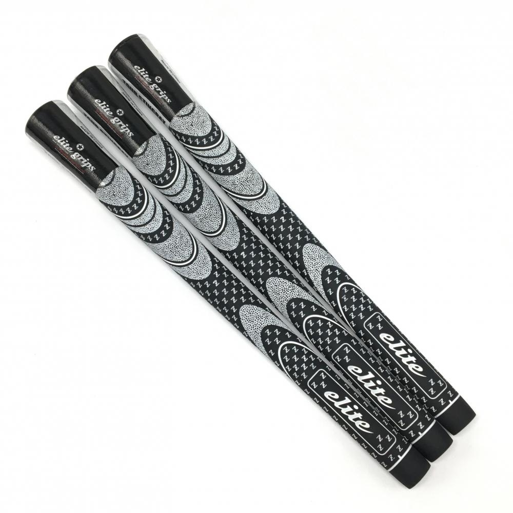 【未使用品】エリートグリップ ラバーグリップ 黒×白 TOUR STINGRAY M58 ツアースティングレー ゴルフ elite grips