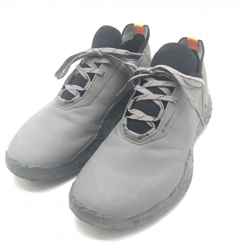 【超美品】エコー ゴルフシューズ グレー 13801401013 BIOM HS HYBRID  メンズ EU41(25.5相当） ゴルフウェア 2025年モデル ecco