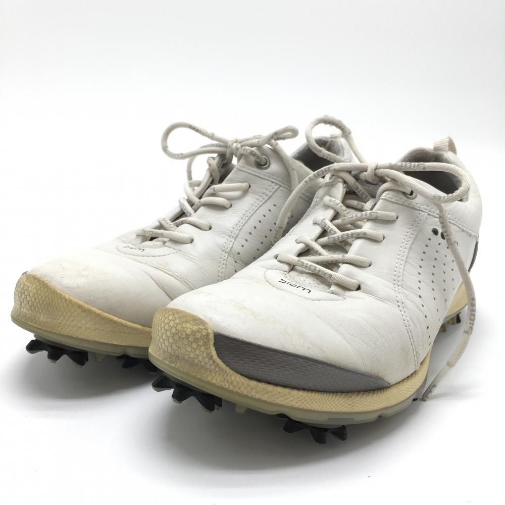 エコー ゴルフシューズ ライトグレー系 HYDROMAX 紐靴 レディース 37（23.5） ゴルフウェア ECCO 画像