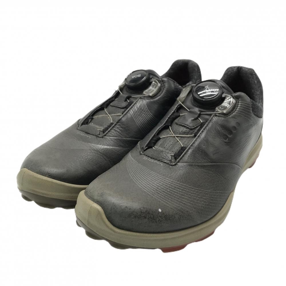 エコー ゴルフシューズ ダークグレー 12551358452 バイオム スパイクレス BOA ダイヤル式  レディース EU39(24.5相当） ゴルフウェア ecco