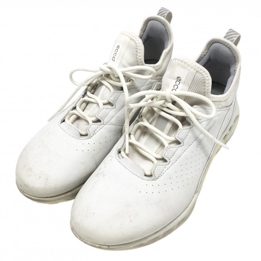 エコー ゴルフシューズ 白 スパイクレス Biom C4 Hybrid Gore-Tex 13090301007 レディース EU38(24.0相当） ゴルフウェア ecco