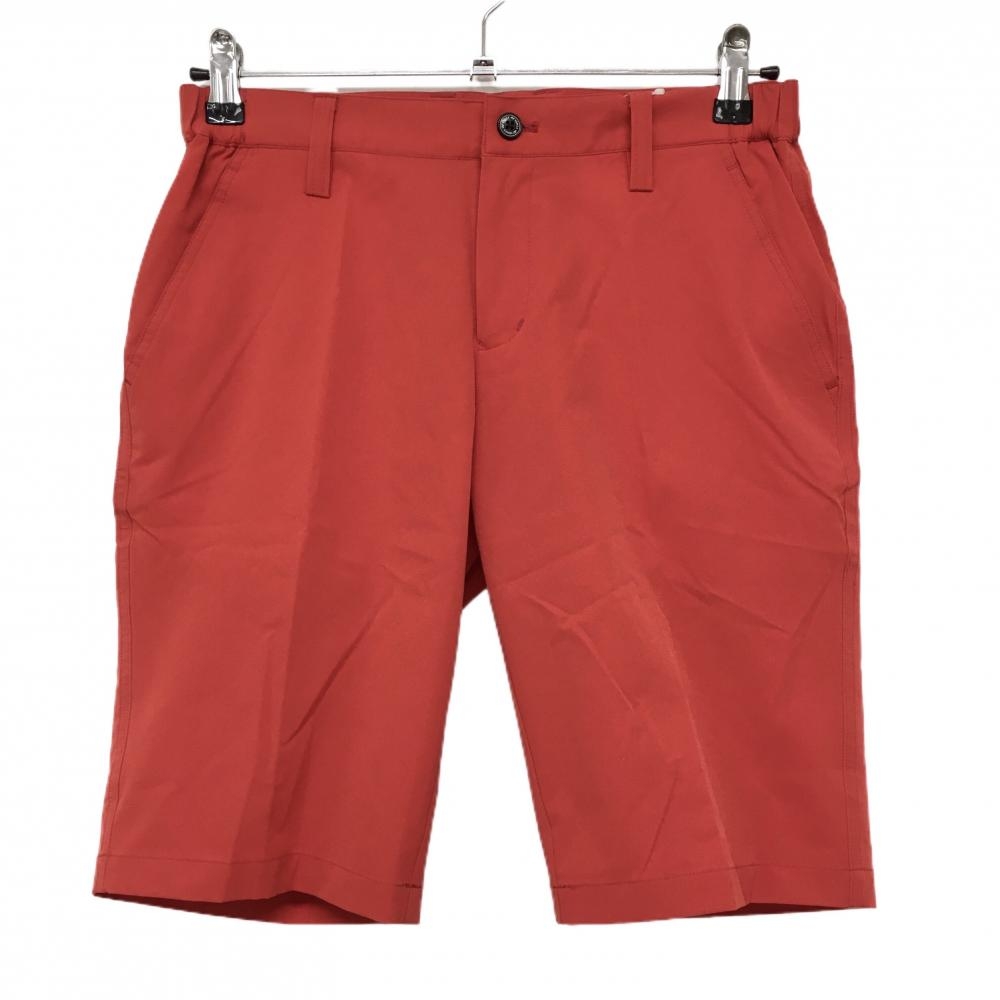 【新品】ヨネックス ハーフパンツ レッド ロゴ白 静電気ガード ストレッチ レディース L ゴルフウェア YONEX