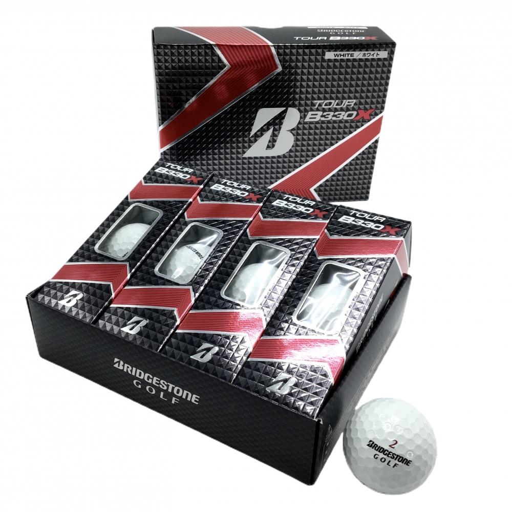 【新品】ブリヂストンゴルフ ゴルフボール 白 TOUR B330X 1ダース 12球 ゴルフ Bridgestone
