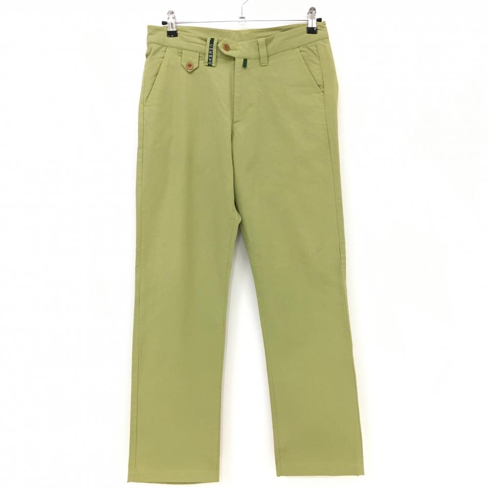 シェルボ パンツ ライトグリーン×グリーン ストレッチ  メンズ 40 ゴルフウェア CHERVO