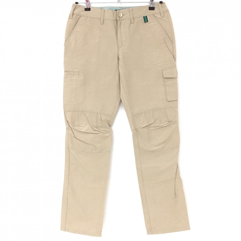 【美品】トミーヒルフィガーゴルフ カーゴパンツ ベージュ ティー装着可 レディース M ゴルフウェア Tommy Hilfiger Golf