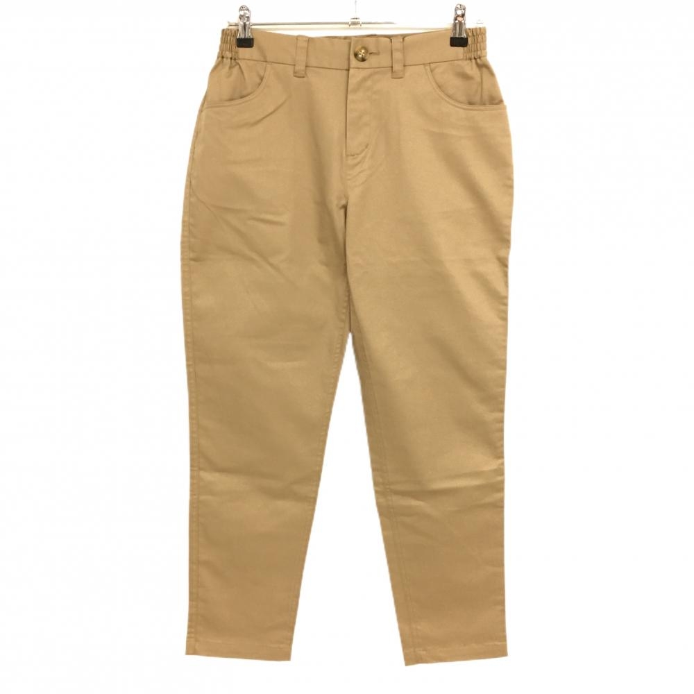 【新品】ムータマリン パンツ ライトブラウン 無地 CLEANSE レディース 0(XS) ゴルフウェア muta