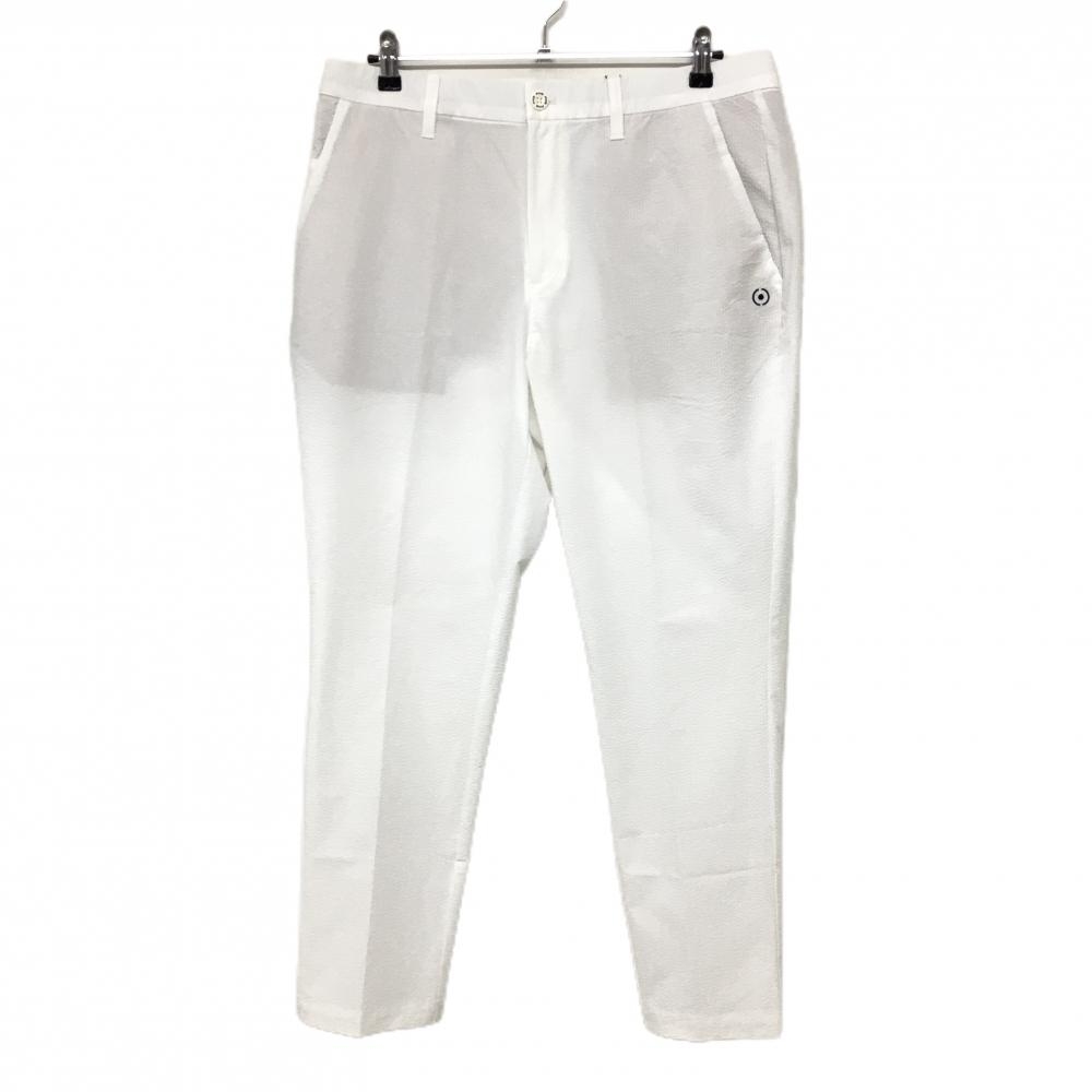 【新品】ピン パンツ 白 サッカー生地 クロスムービング メンズ LL ゴルフウェア 2023年モデル PING