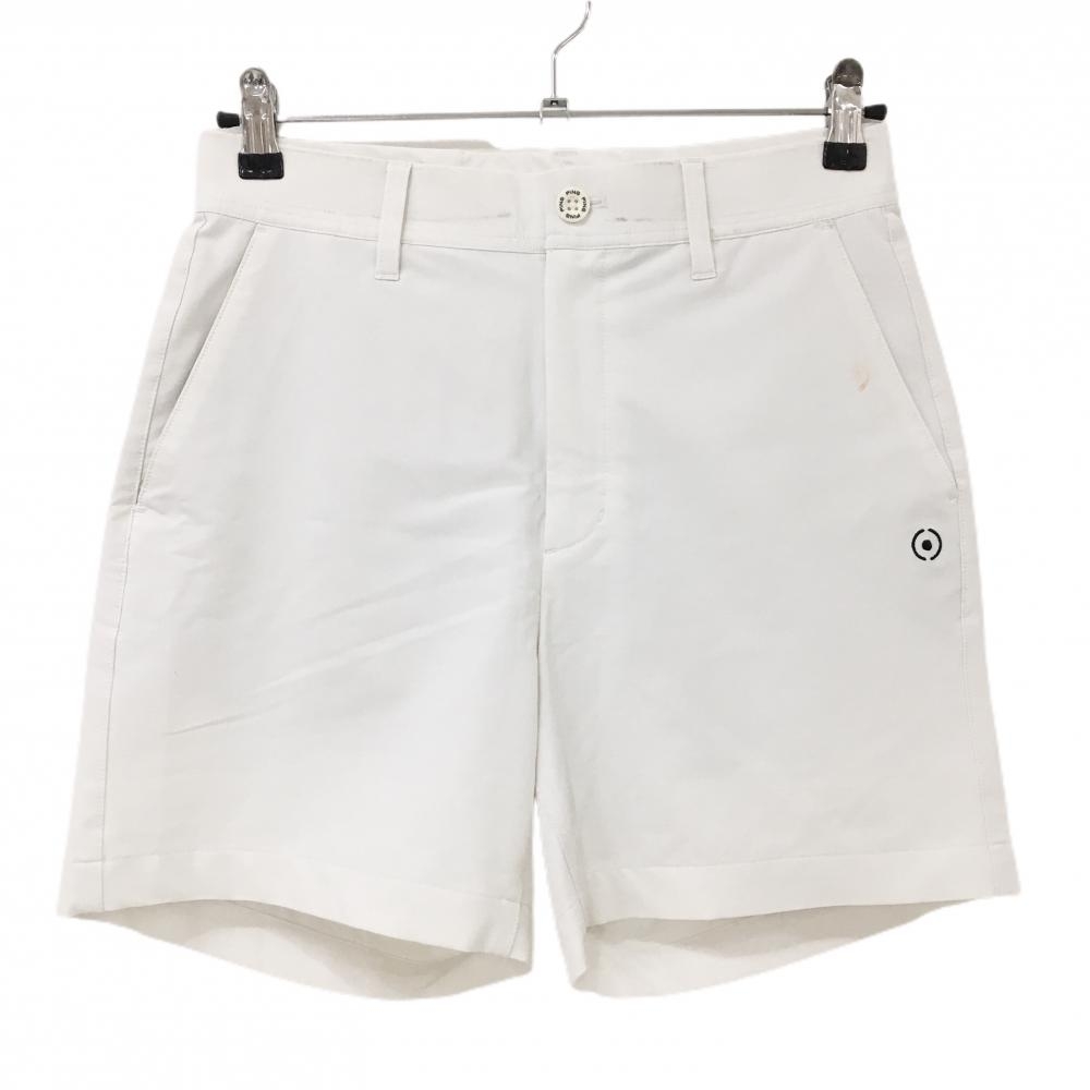 ピン ハーフパンツ 白  レディース M ゴルフウェア 2024年モデル PING