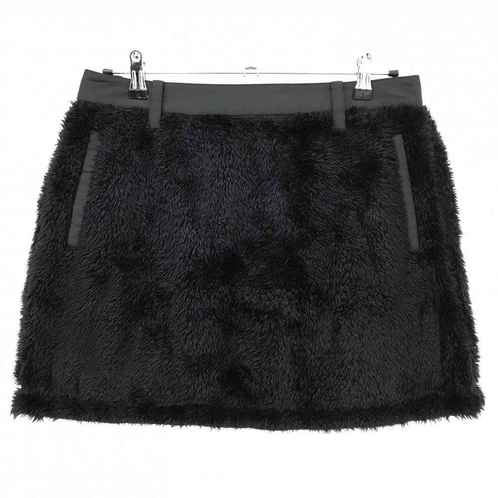 【超美品】ピン ボアスカート 黒 切替素材 レディース LL ゴルフウェア 2023年モデル PING