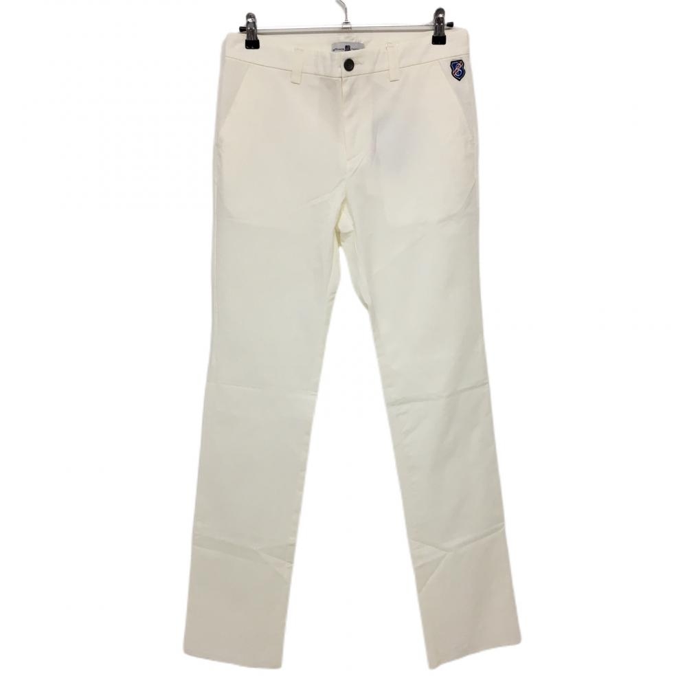 【新品】エフィカスオム パンツ 白 スーパーストレッチ インナーパンツ付き  メンズ 82 ゴルフウェア efficace