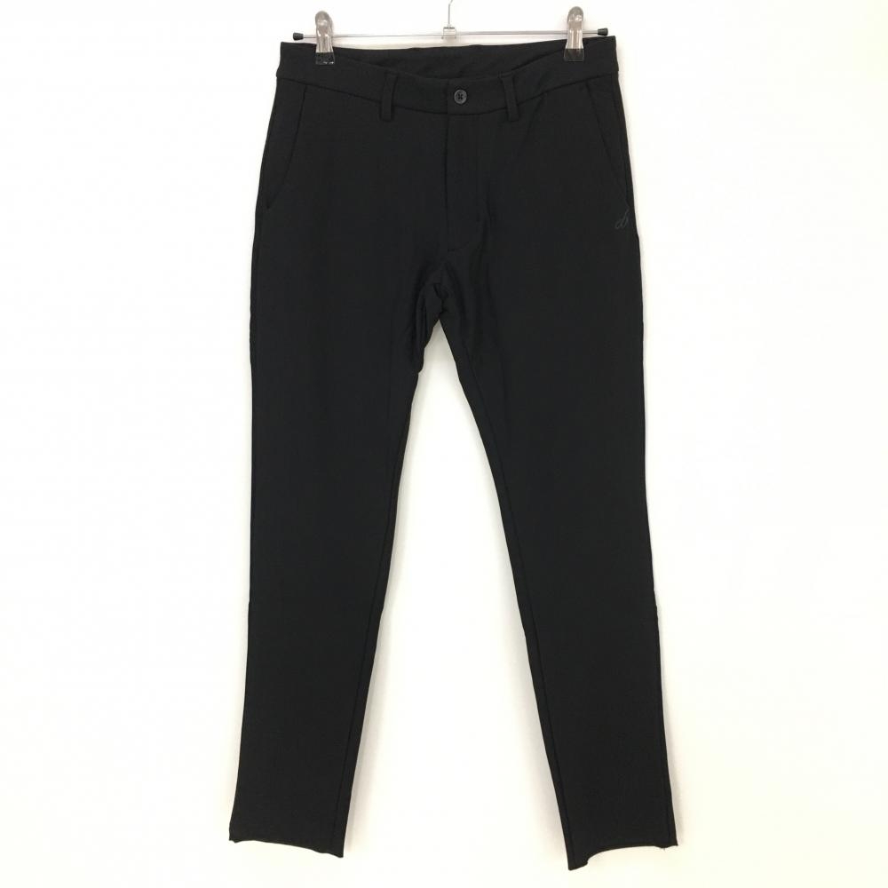 【新品】エフィカスブラン パンツ 黒 裏微起毛  ストレッチ  メンズ S ゴルフウェア efficace