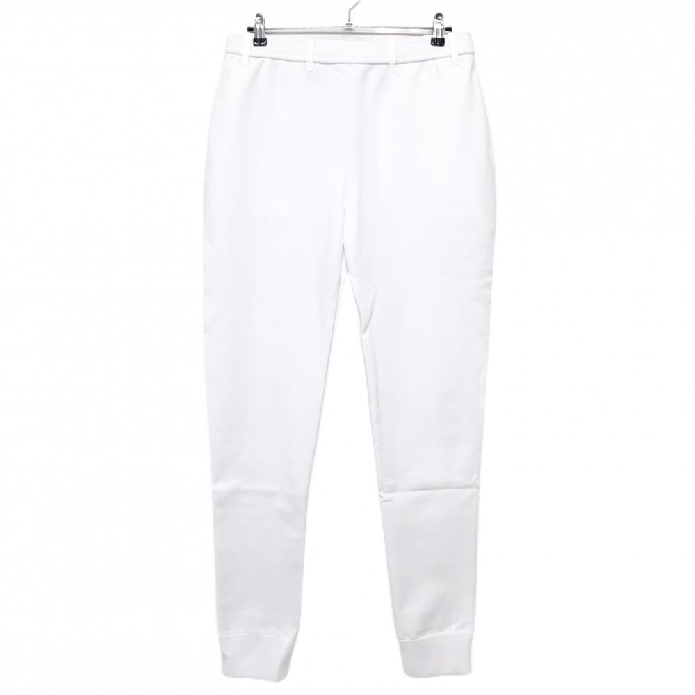 【超美品】ウノピゥウノウグァーレトレゴルフ ジョガーパンツ 白 ストレッチ  メンズ VI(XL) ゴルフウェア 1PIU1UGUALE3 