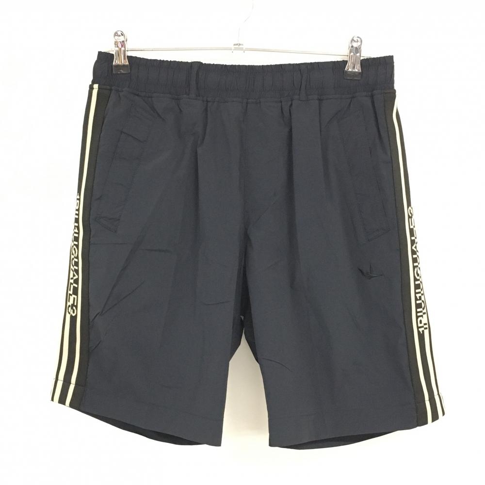 【未使用品】ウノピゥウノウグァーレトレゴルフ ハーフパンツ ネイビー×ベージュ  メンズ V(L) ゴルフウェア 2025年モデル 1PIU1UGUALE3 